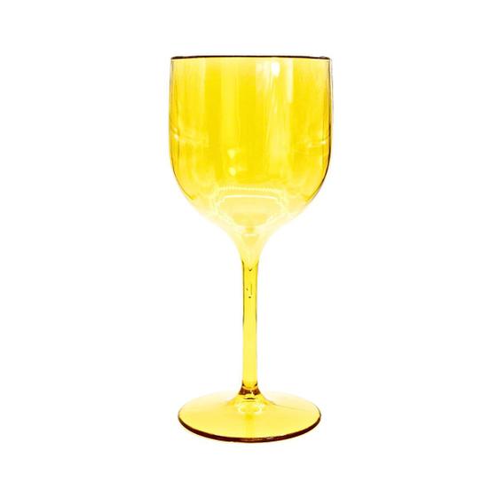 Imagem de Kit 4 Taças De Vinho De Acrílico Cristal 260ml Drink