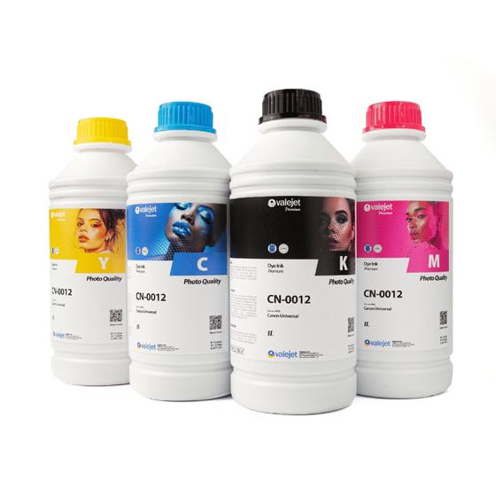 Imagem de Kit 4 Tinta Color  Bk Compativel G3110 G3111 G4111 Gl190