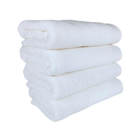 Kit 4 Toalhas De Banho Gigante Gramatura 500 Felpudo Atacado Eleganz Hotel Branca - Sarah Enxovais Imagem de Kit 4 Toalhas De Banho Gigante Gramatura 500 Felpudo Atacado Eleganz Hotel Branca