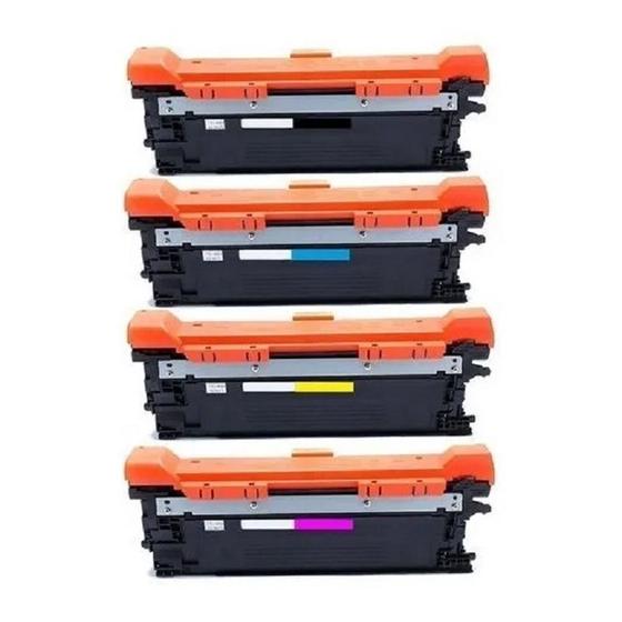 Kit 4 Toner Compativel 504a Ce250a Ce251a Ce252a Ce253a Cp3525 Cm3530 Black 5.000 Copias E Color 7.000 Copias Menor preço em Kit 4 Toner Compativel 504a Ce250a Ce251a Ce252a Ce253a Cp3525 Cm3530 Black 5.000 Copias E Color 7.000 Copias