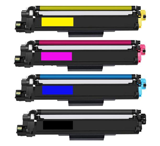 Imagem de Kit 4 Toner Compatível Brother Tn217 L3210 L3230 L3270 L3290 L3750 L3551 Alto Rendimento K M C Y