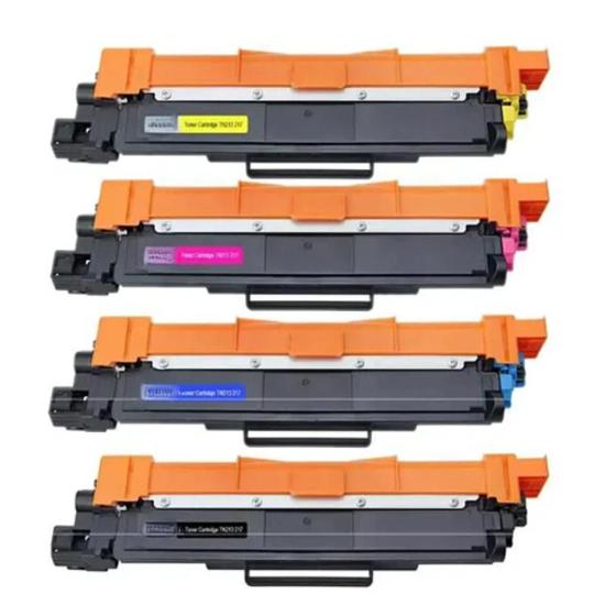 Kit 4 Toner Evolut Compativel Brother TN217 MFC-L3750CDW HLL3210CW DCP-L3551CDW Menor preço em Kit 4 Toner Evolut Compativel Brother TN217 MFC-L3750CDW HLL3210CW DCP-L3551CDW