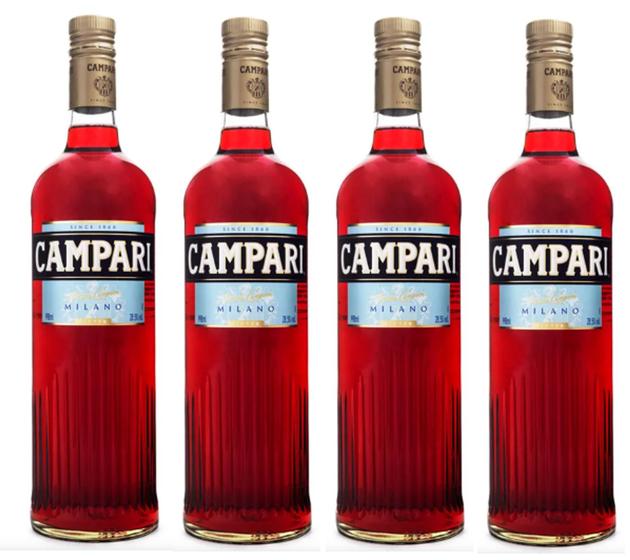 Imagem de Kit 4 Un Bitter Campari 998 ml