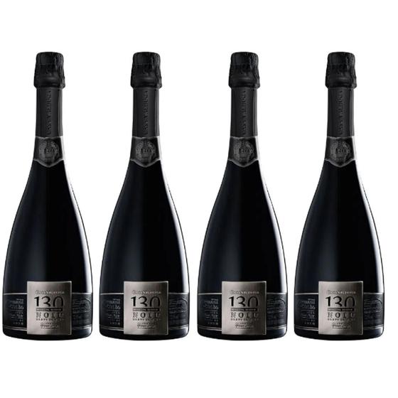 Imagem de Kit 4 Un Espumante 130 Casa Valduga Brut Blanc de Noir 750 ml