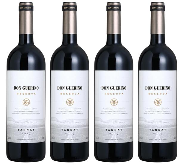 Imagem de Kit 4 Un Vinho Don Guerino Reserva Tannat 750 ml