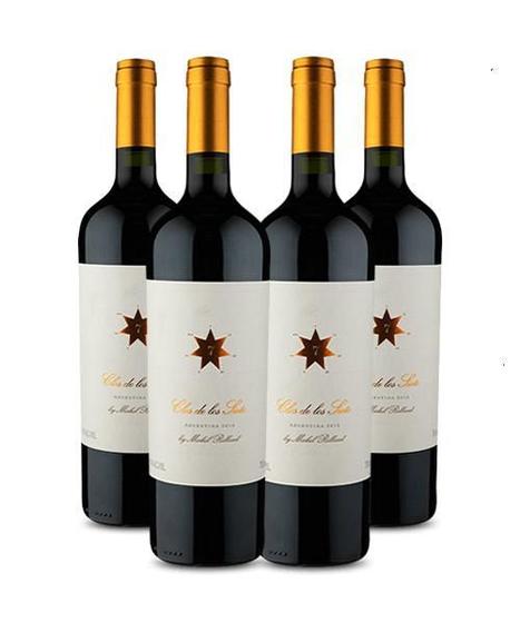 Imagem de Kit 4 Vinhos Box Clos Los Siete - 750ml Cada