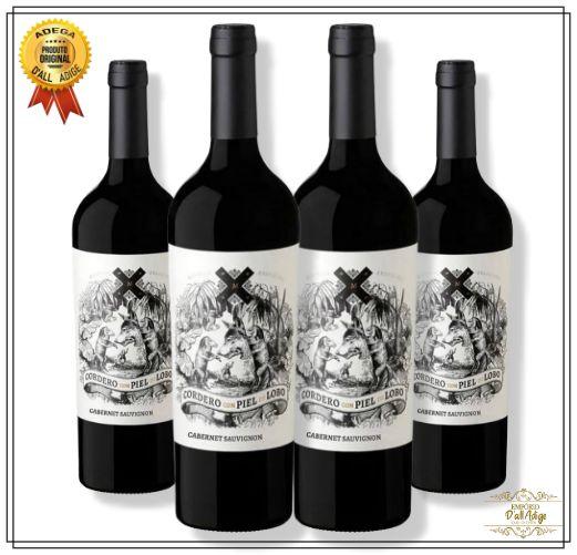 Imagem de Kit 4 Vinhos Cordero com Piel de Lobo Caber Sauvignon