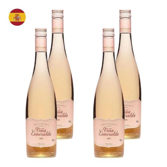 Imagem de Kit 4 Vinhos Torres Esmeralda Rosé Espanha 750ml