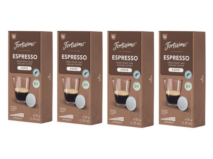 Kit 40 Cápsulas Nespresso Fortisimo Café Forte Importado Menor preço em Kit 40 Cápsulas Nespresso Fortisimo Café Forte Importado
