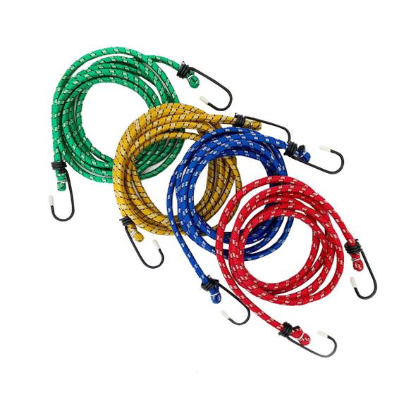 Imagem de Kit 40 Cordas Elástica Extensor Bagageiro Carga 1.20 Metros