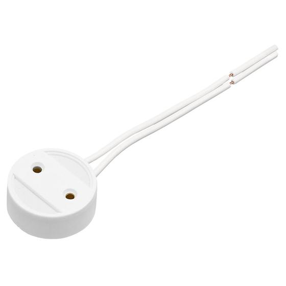 Imagem de Kit 40 Soquete para Lampada Tubular T8 Led Fluorescente Com Rabicho Com Inmetro