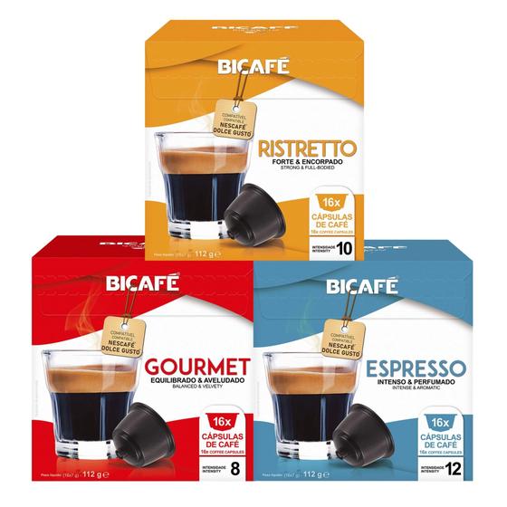 Imagem de Kit 48 Cápsulas Café Bicafé P/ Máquinas Dolce Gusto*