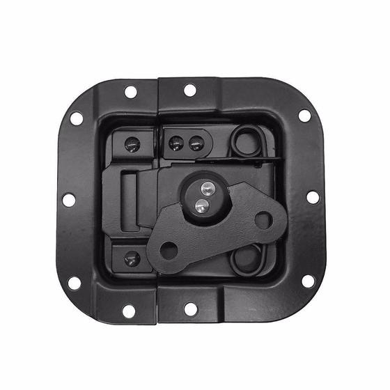 Imagem de Kit 48 fecho borboleta preto para case 10,5x10,5cm black