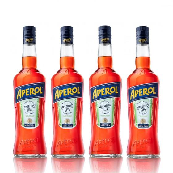 Imagem de Kit 4x Aperitivo Aperol 750ml