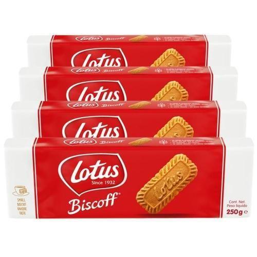 Imagem de Kit 4X Biscoito Belga Lotus Biscoff 250G