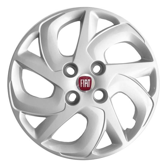 Kit 4X Calota Fiat Palio Fire Aro 14 Emblema 231Cb - Grid - Calota para ...