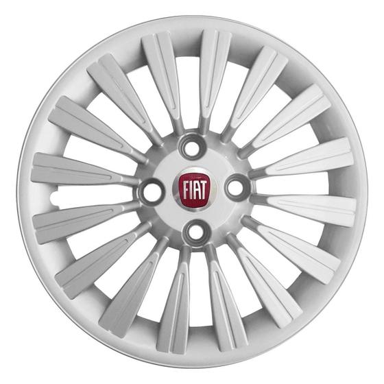 Imagem de Kit 4X Calota Fiat Punto Aro 14 Emblema 011Cb