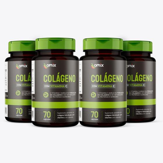 Imagem de Kit 4x - Colageno + Vit. C - 70 cápsulas