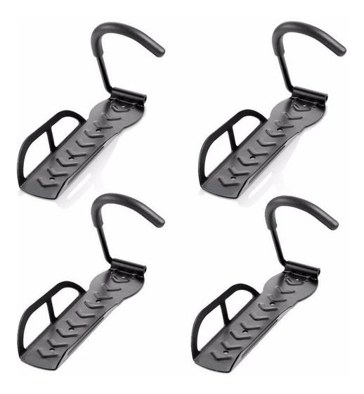 Imagem de Kit 4X Suporte Gancho Parede Vertical De Pendurar Bicicleta