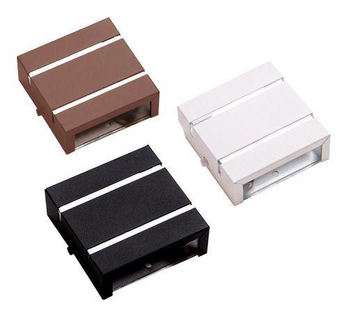 Kit 5 Arandelas 2 Foco 2 Friso Externa Parede Muro Ar1112 Menor preço em Kit 5 Arandelas 2 Foco 2 Friso Externa Parede Muro Ar1112