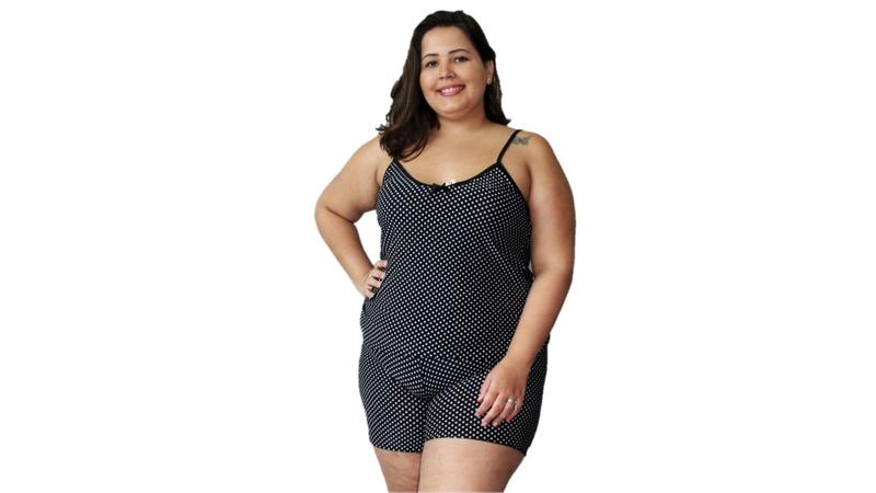 Imagem de Kit 5 Baby Doll, Short Doll, PAJAMA, PIJAMA, Atacado, Plus Size, Liganete Revenda, 48-50