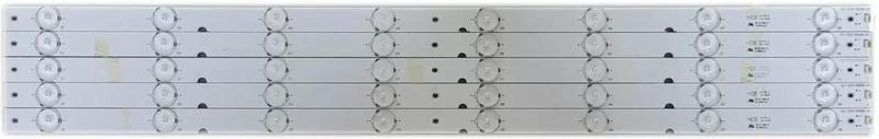 Imagem de Kit 5 barras de led para tv tc-32as600b