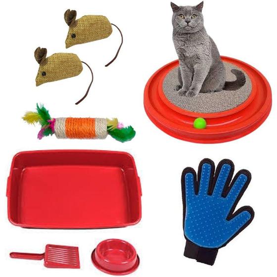 Imagem de Kit 5 Brinquedos Para Gatos