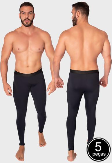 Kit 5 Calças Vekyo Térmica Masculina Com Proteção UV - Calças Masculina ...