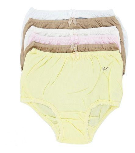 Imagem de Kit 5 Calcinhas 100% Algodão Plus Size Corte Bem Grande50-56