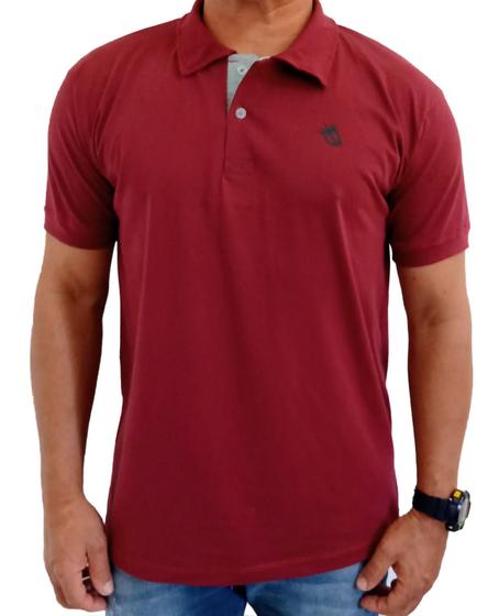 Imagem de kit 5 camisa polo masculina algodão marca toqref store14