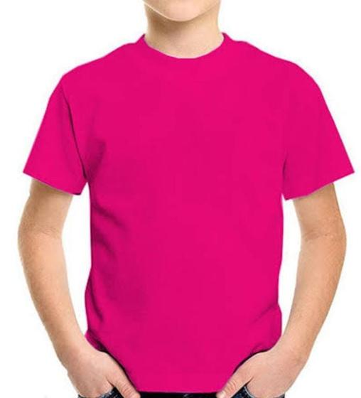 Imagem de Kit 5 Camiseta Infantil 100% algodão