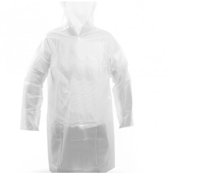 Imagem de Kit 5 Capas De Chuva Descartável Transp - Estádio Riplas