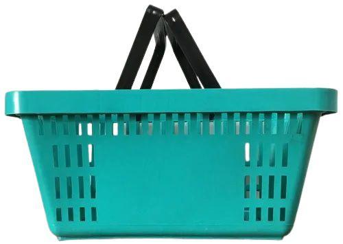 Imagem de KIT 5 Cestas de Compras Cestinha Para Mercado Conveniência Reforçada 16Lts