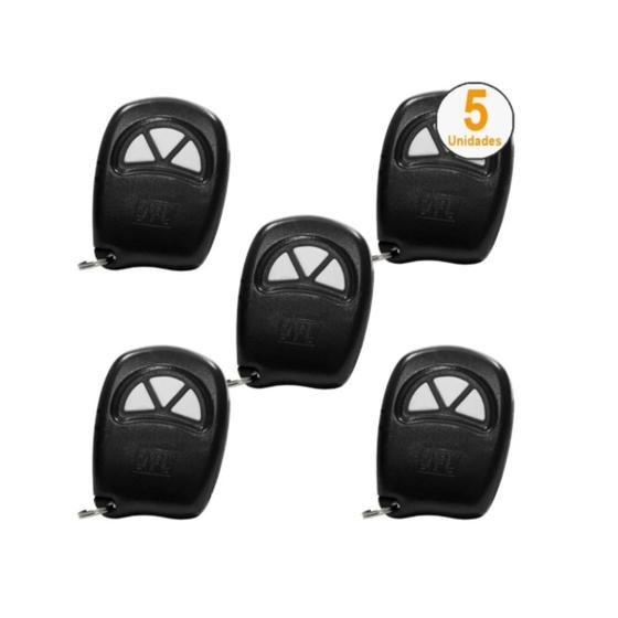 Imagem de Kit 5 Controles Remoto transmissor Jfl Tx4r Rolling C 433Mhz