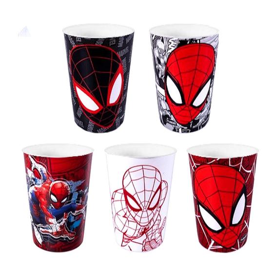 Imagem de Kit 5 Copos p/ Festa Decoração Doces e Lembranças de Aniversário Homem Aranha