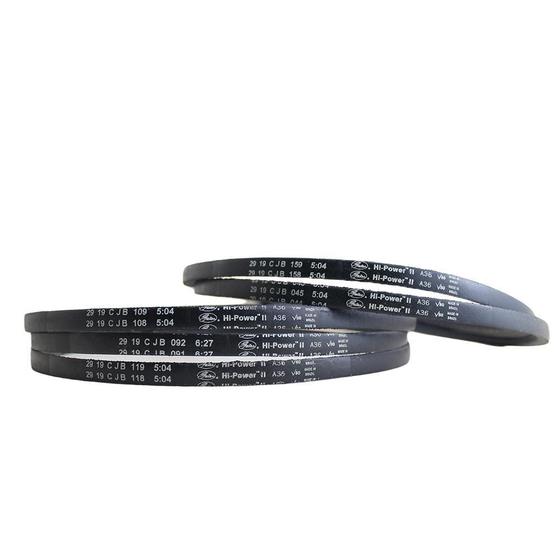 Imagem de Kit 5 Correias V A-36 Gates - Borracha  Poliéster  914,4mm