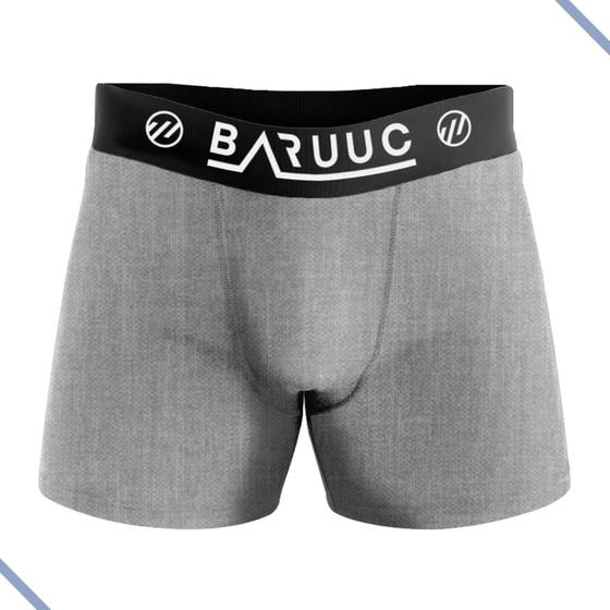 Imagem de Kit 5 Cueca Boxer Plus Size Algodão Tamanho Especial Grande