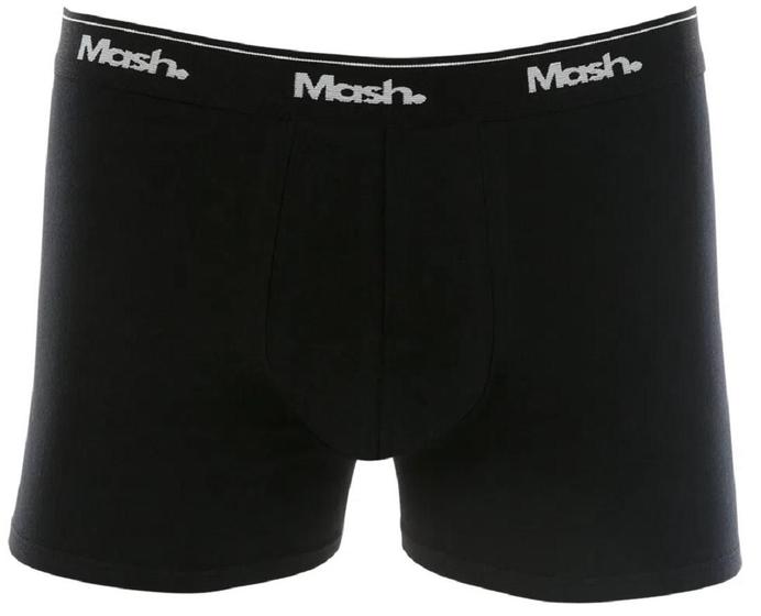 Imagem de Kit 5 Cuecas Boxer Mash Algodão Cotton Box Masculina Adulto Cores Sortidas Com Elastano