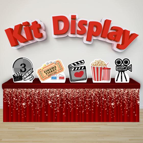 Imagem de Kit 5 Displays De Mesa  Cinema- IMPAKTO VISUAL