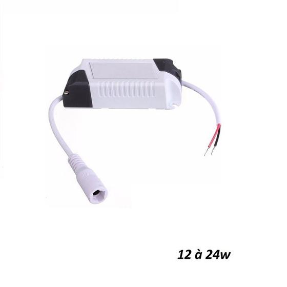 Imagem de Kit 5 Driver Fonte para Luminária Plafon Led 12w a 24w Bivolt