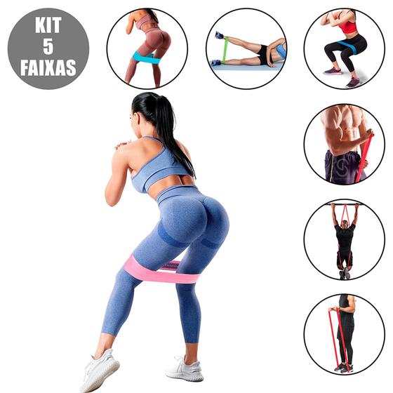 Kit 5 Faixas Elásticas Mini Bands Com 5 Níveis é boa?