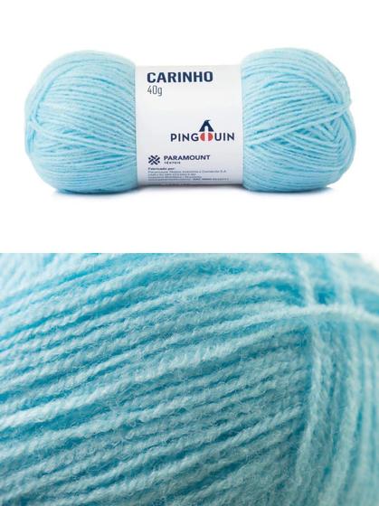 Imagem de Kit 5 Fio/Lã Acrílico Pingouin Carinho 40g TEX 200 (linha bebe e infantil) (total 200g)