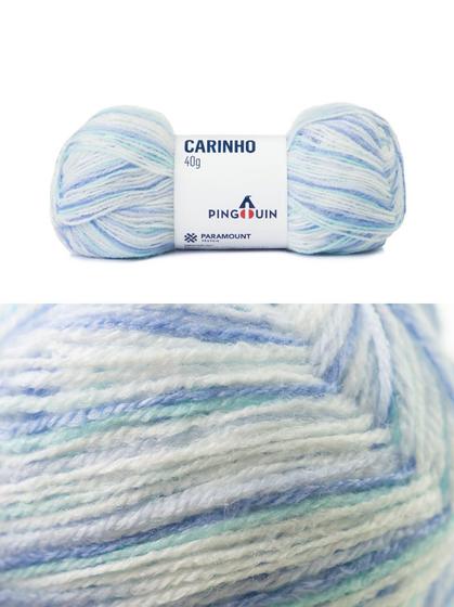 Imagem de Kit 5 Fio/Lã Acrílico Pingouin Carinho 40g TEX 200 (linha bebe e infantil) (total 200g)