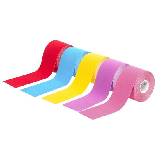 Imagem de Kit 5 Fitas Kinesio Muscular Tape Bandagem Funcional Adesiva