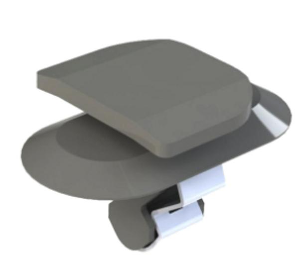 Imagem de Kit 5 grampo forracao interna gm onix/ prisma/ agile/ astra/ camaro/ cobalt/ corsa/ montana/ cruze/