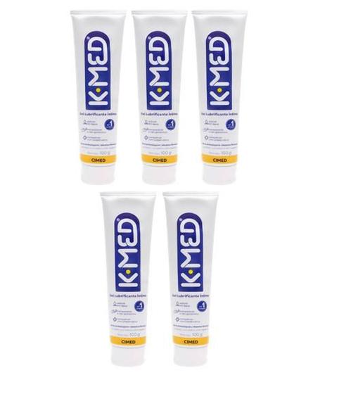 Kit 5 K-Med Gel Lubrificante Íntimo 100g - Cimed Menor preço em Kit 5 K-Med Gel Lubrificante Íntimo 100g - Cimed