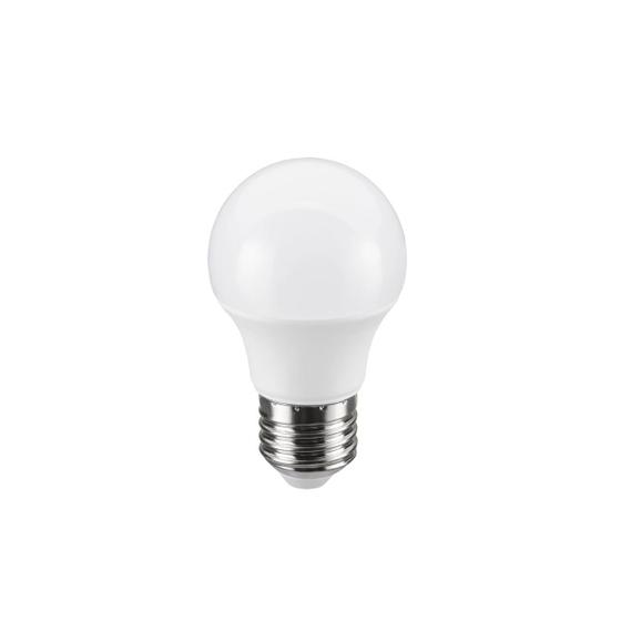 Imagem de Kit 5 Lâmpadas Bulbo LED 4,8W Multivolt - Amarela