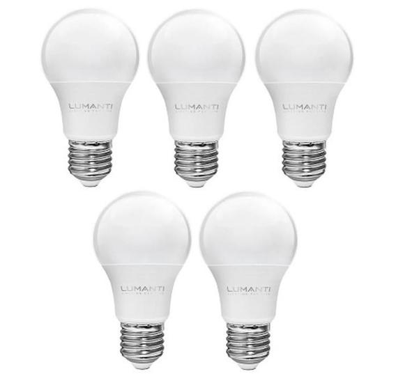 Kit 5 Lâmpadas Led Bulbo 15w E27 Branco Frio Inmetro Lumanti Menor preço em Kit 5 Lâmpadas Led Bulbo 15w E27 Branco Frio Inmetro Lumanti