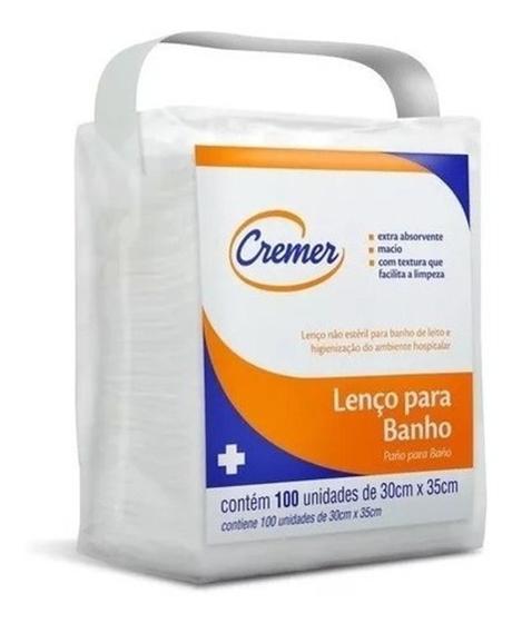 Imagem de Kit 5 Lenços Banho no Leito Cremer