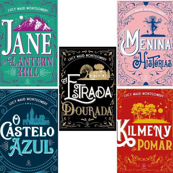 Imagem de Kit 5 Livros Lucy Maud Montgomey A estrada dourada + A Menina das Histórias + Jane de Lantern Hill + O Castelo Azul +